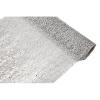 Chemin de table filet métal argent et sequins 5 mètres
