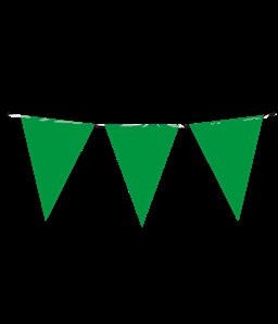 GUIRLANDE VERT PLASTIQUE 10 METRES