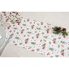 Chemin de table toile décor Noël 4 mètres