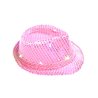 CHAPEAU ROSE A SEQUINS