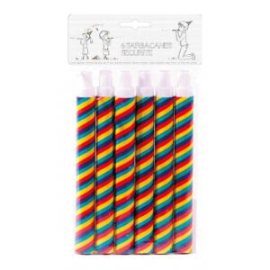 Sarbacanes Sécurité 18 Cm - Sachet de 6