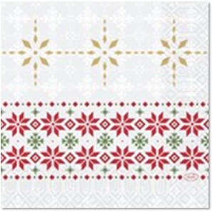 SERVIETTES PAPIER TRADITION 33X33CM - PAQUET DE 50