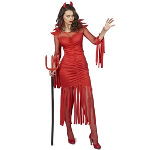 COSTUME DIABLESSE ROUGE L