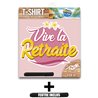 TEE-SHIRT RETRAITE FEMME AVEC STYLO