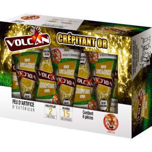 Volcan argent- boîte de 6