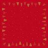 NAPPE DUNICEL BIO SCHIMMER TREES 84 X 84 CM