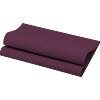 SERVIETTES DUNISOFT PRUNE 40X40CM - PAQUET DE 60