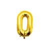 BALLON ALU OR 86 CM - CHIFFRE 0