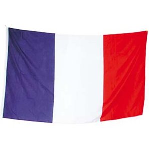 DRAPEAU FRANCE 60X90CM (SUPPORTER)