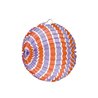 LAMPION PAPIER ROND TRICOLORE 22 CM