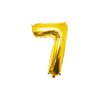 BALLON ALU OR 86 CM - CHIFFRE 7